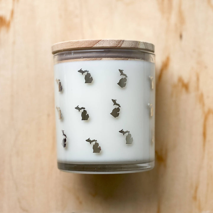 Simple Silver Michigan 11 oz. Candle