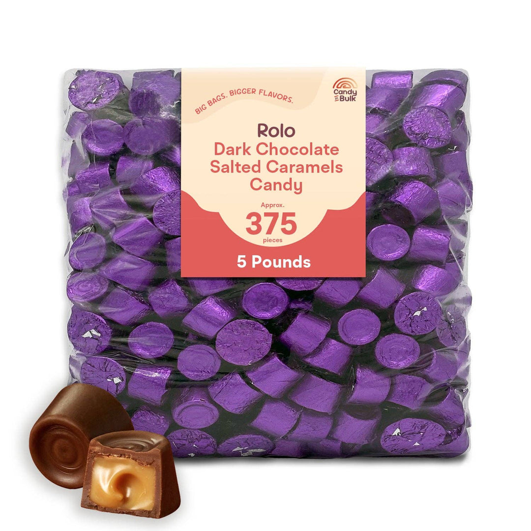 Candy In Bulk - Rolo Salted Caramel Dark Chocolate - Bulk Value Bag: 5 lb