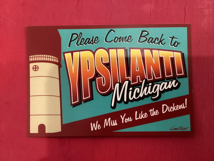 Postcards. Ypsi