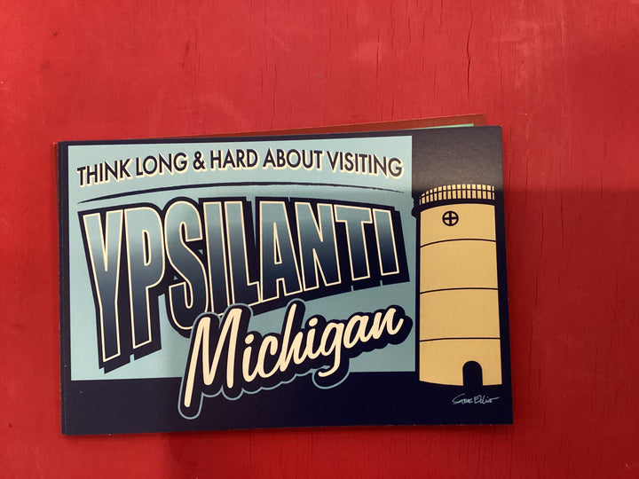 Postcards. Ypsi