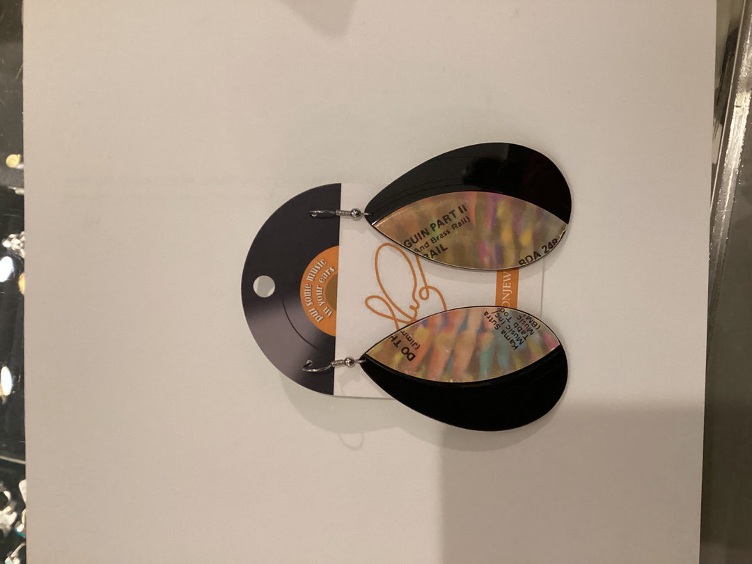 Re-Vinyled Record Earrings 48