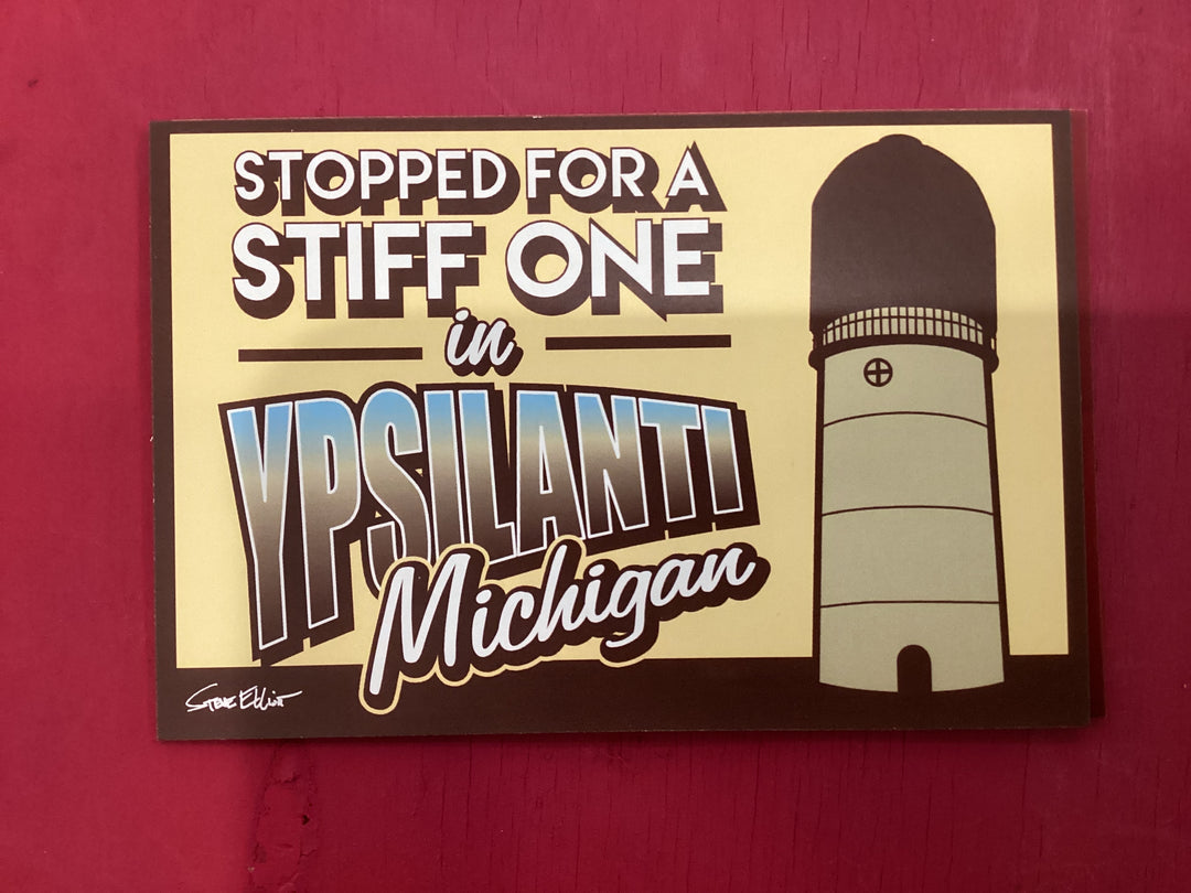 Postcards. Ypsi