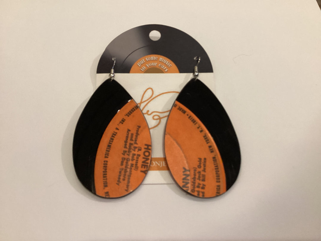 Re-Vinyled Record Earrings 48