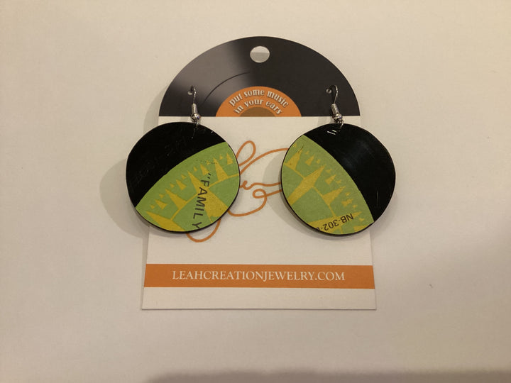Re-Vinyled Record Earrings 38
