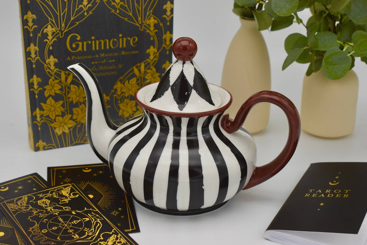 All Little Cute Things - Teapot. Gothic Circus Carnival Show Psychedelic Tea Pot