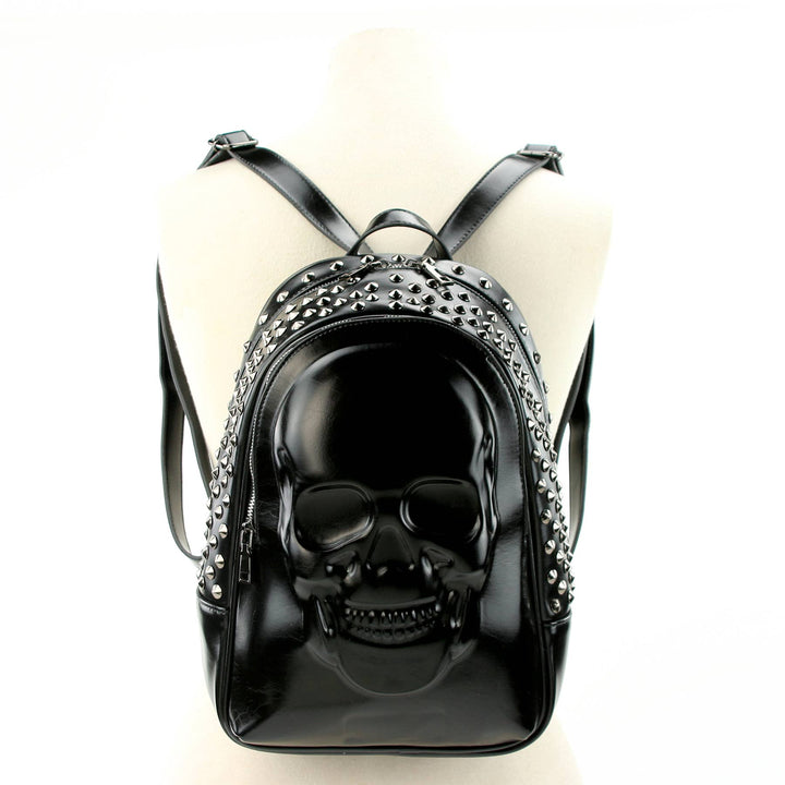 COMECO INC - Skull Embossed Backpack