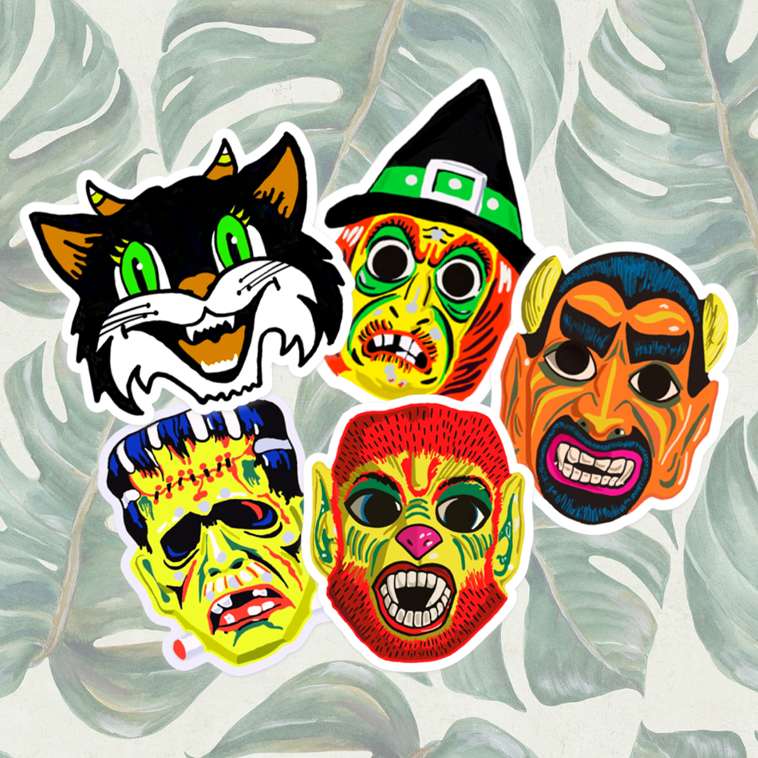 BOBBYK boutique - Mask Sticker Pack