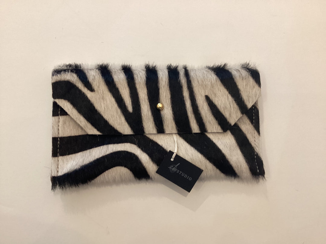 Phone/ Envelope clutch zebra print