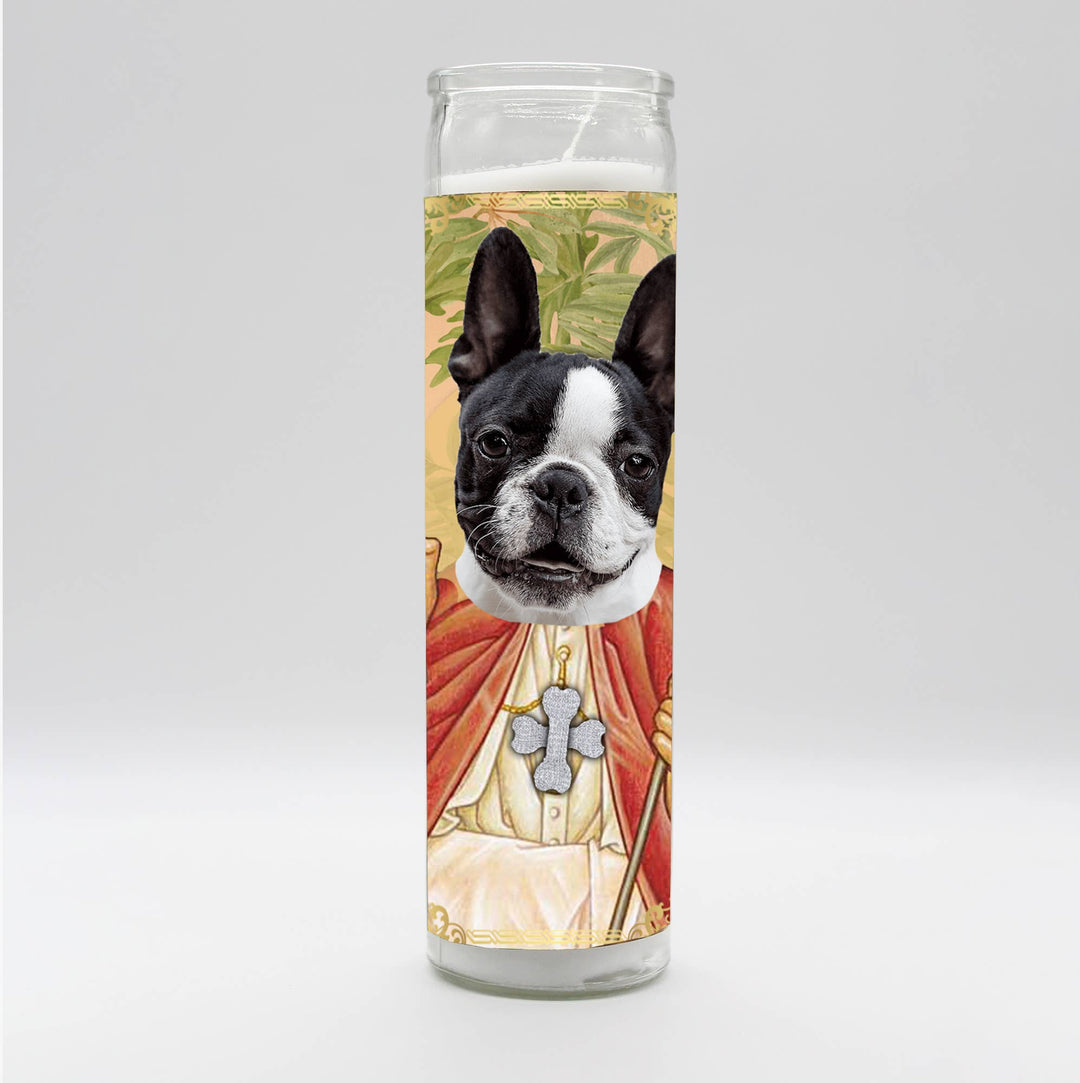 BOBBYK Boutique - Saint Boston Terrier Dog Candle
