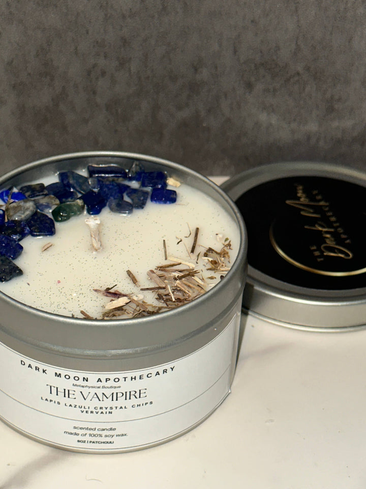 The Dark Moon Apothecary -  The Vampire Soy Crystal Candle