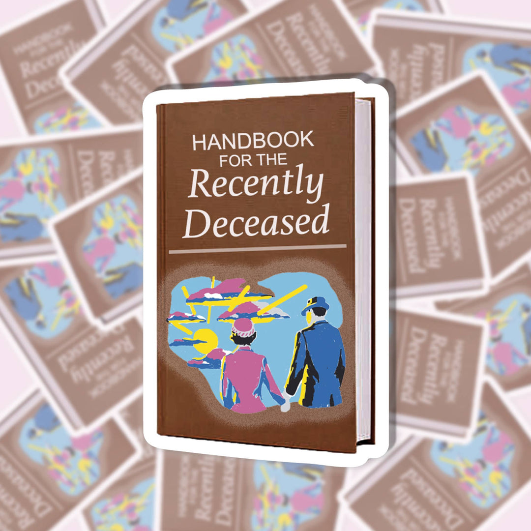 BOBBYK boutique - Beetlejuice - Handbook for the Recently Deceased Sticker