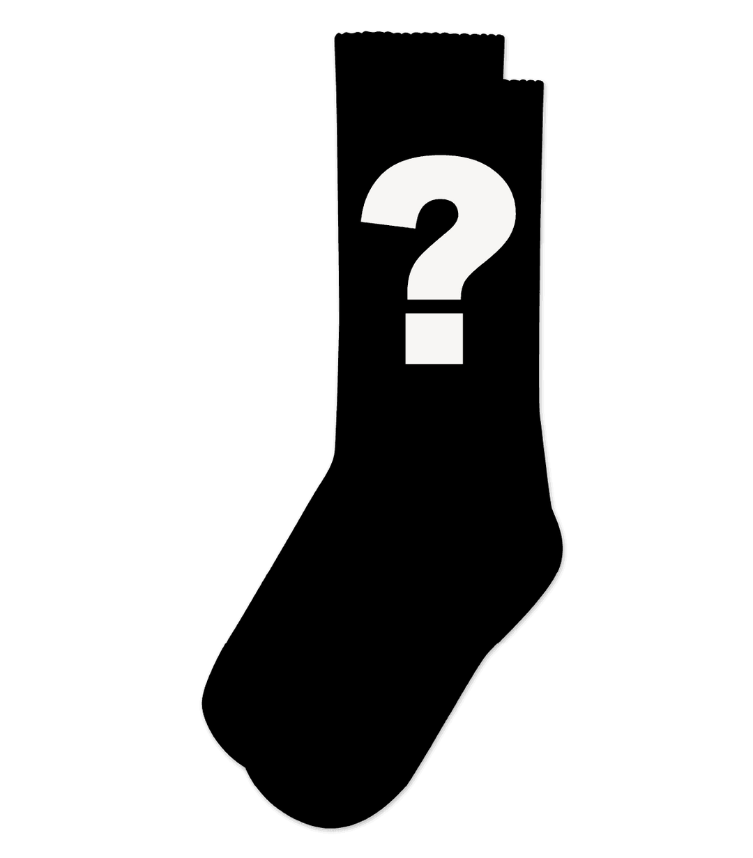 Gumball Poodle - Mystery Socks - Gym Socks